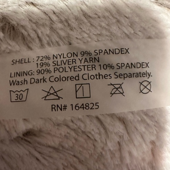 Robert Graham Black Metallic Shimmer Swim Bikini Bottom - Picture 2 of 6